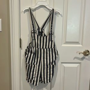 White Navy Overalls!